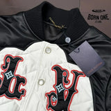 Jaqueta Bomber Louis Vuitton Bicolor Satin