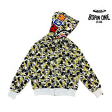 Bape Shark Moletom Zíper