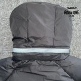 Jaqueta Puffer Synaworld Preto/Azul