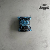 Conjunto Synaworld Logo Preto/Azul