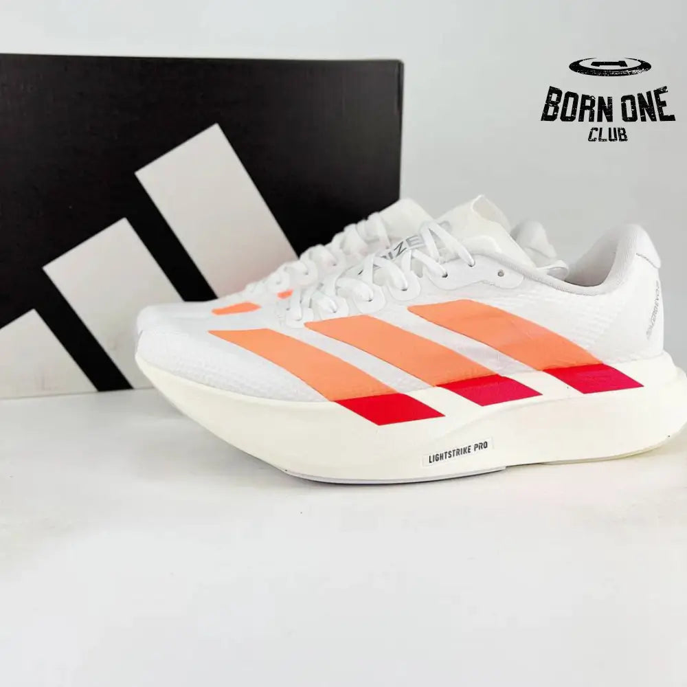 Adidas Adizero EVO SL -  Branco/Laranja