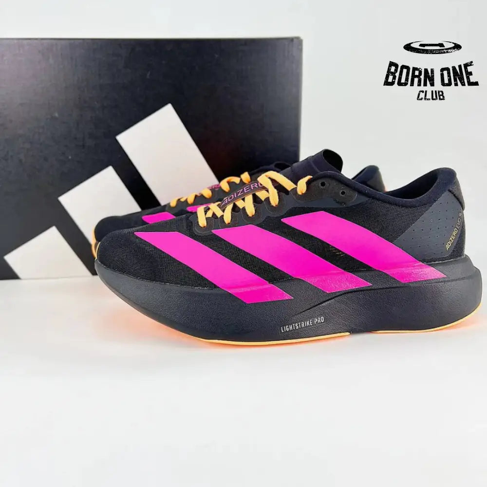 Adidas Adizero EVO SL - Preto/Rosa/Laranja