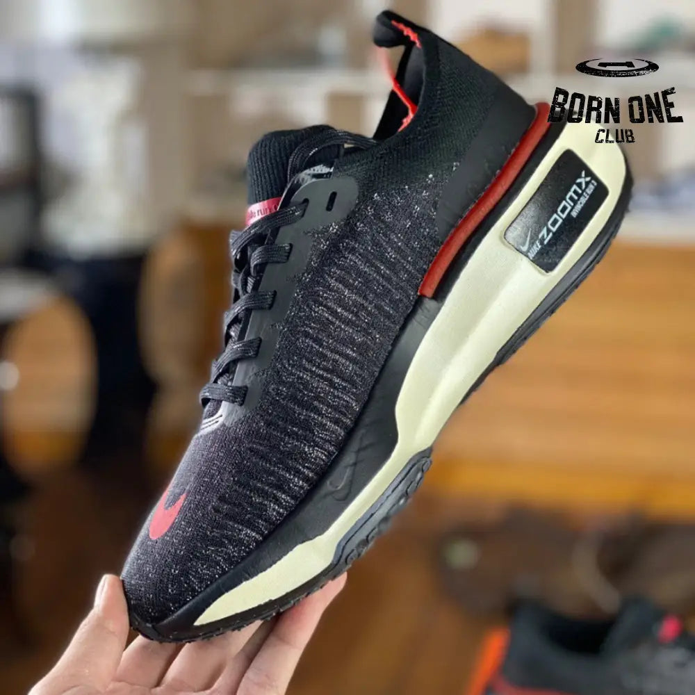 Nike Invincible Run 3 Preto Vermelho