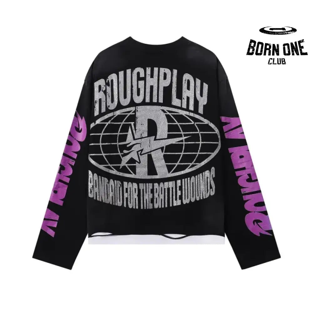 Rough Play Camiseta Manga Longa