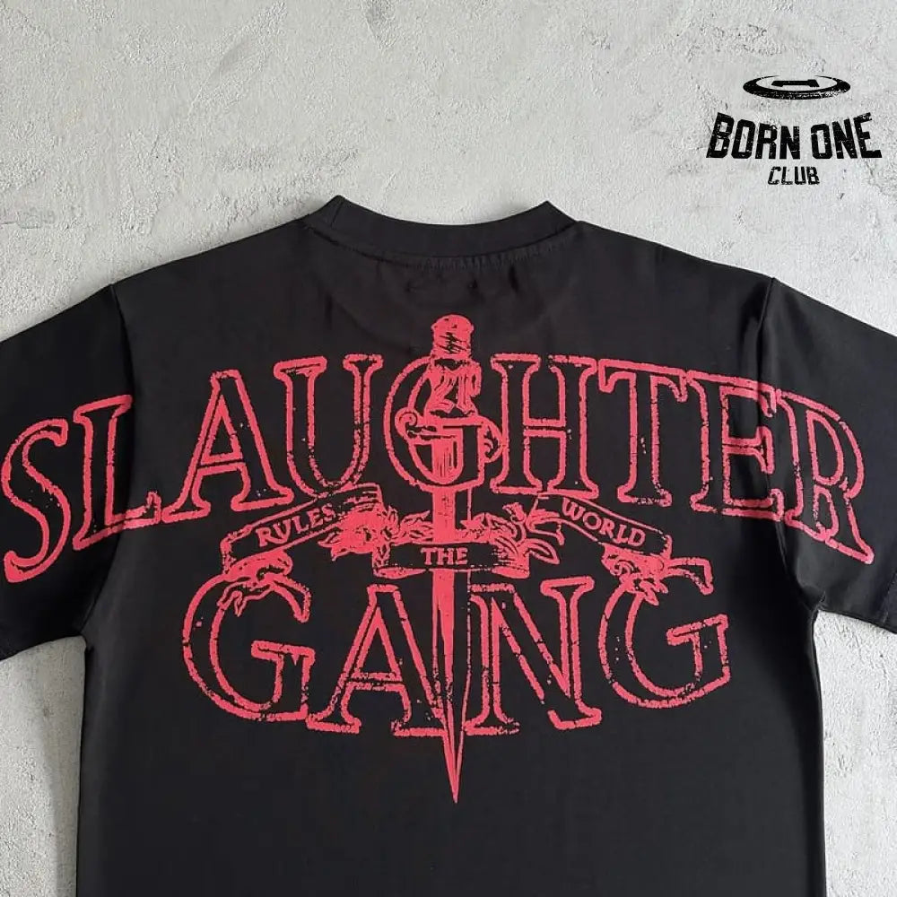 Camiseta Corteiz Slaughter Gang 21 Savage