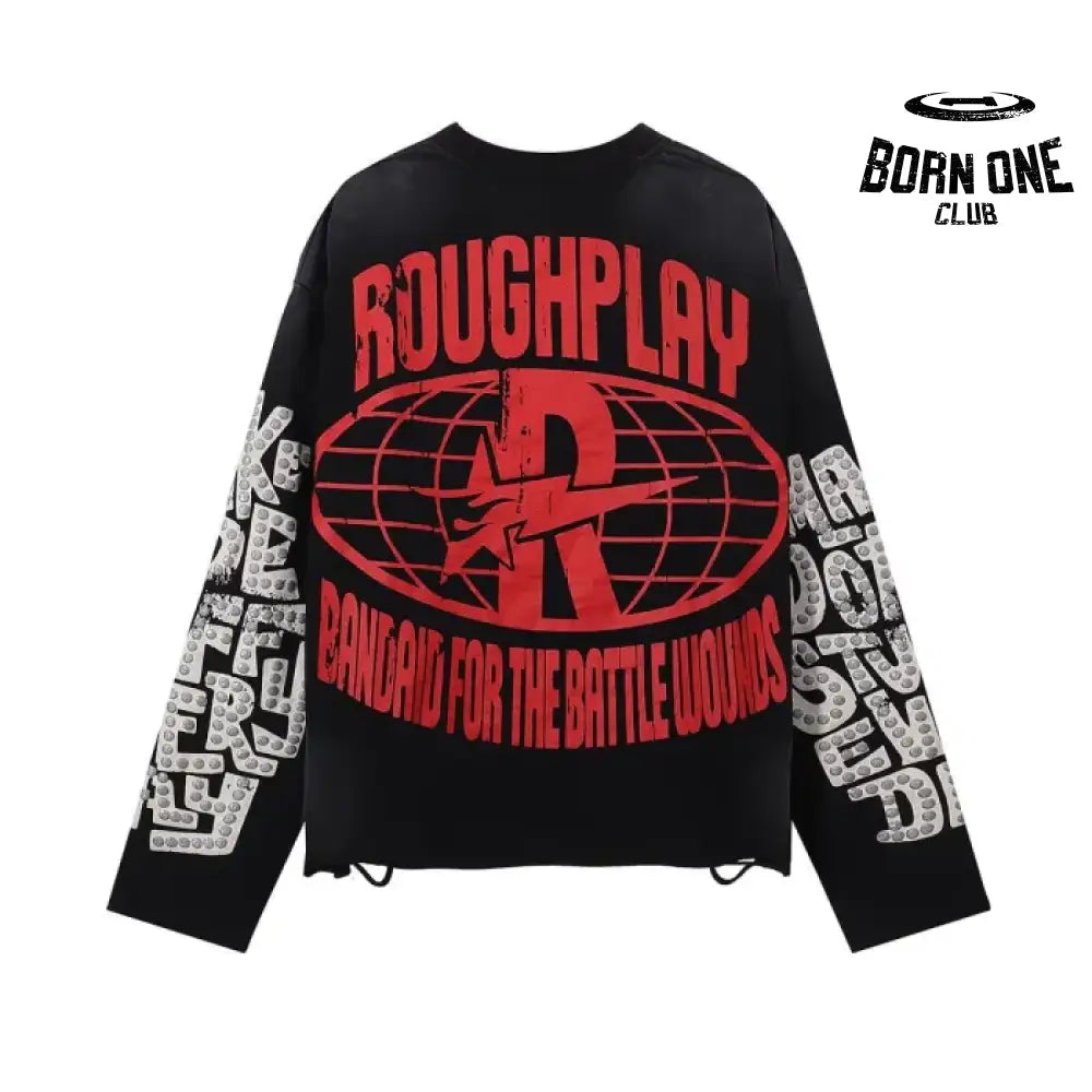 Rough Play Camiseta Manga Longa