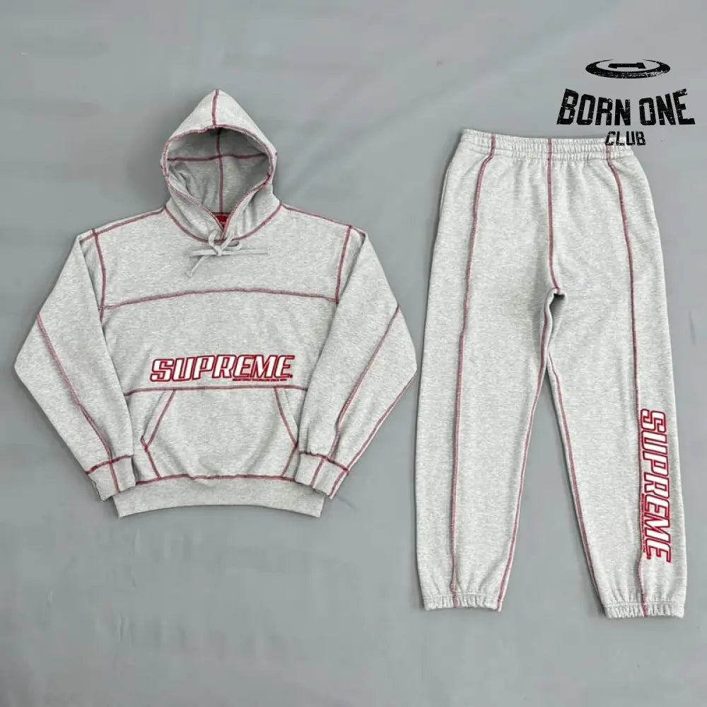 Conjunto Supreme Coverstitch Hooded