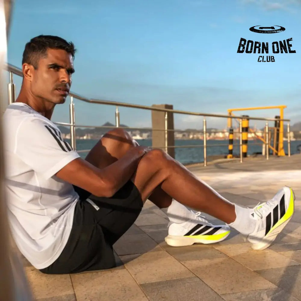 Adidas Adizero Drive RC - Cloud White/Core Black/Lucid Lemon