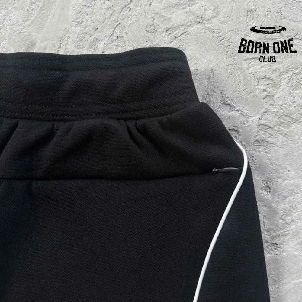 Conjunto Corteiz Island Pique Polo Preto