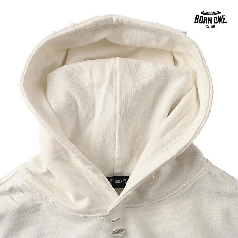 Moletom Chrome Hearts Horseshoe Branco