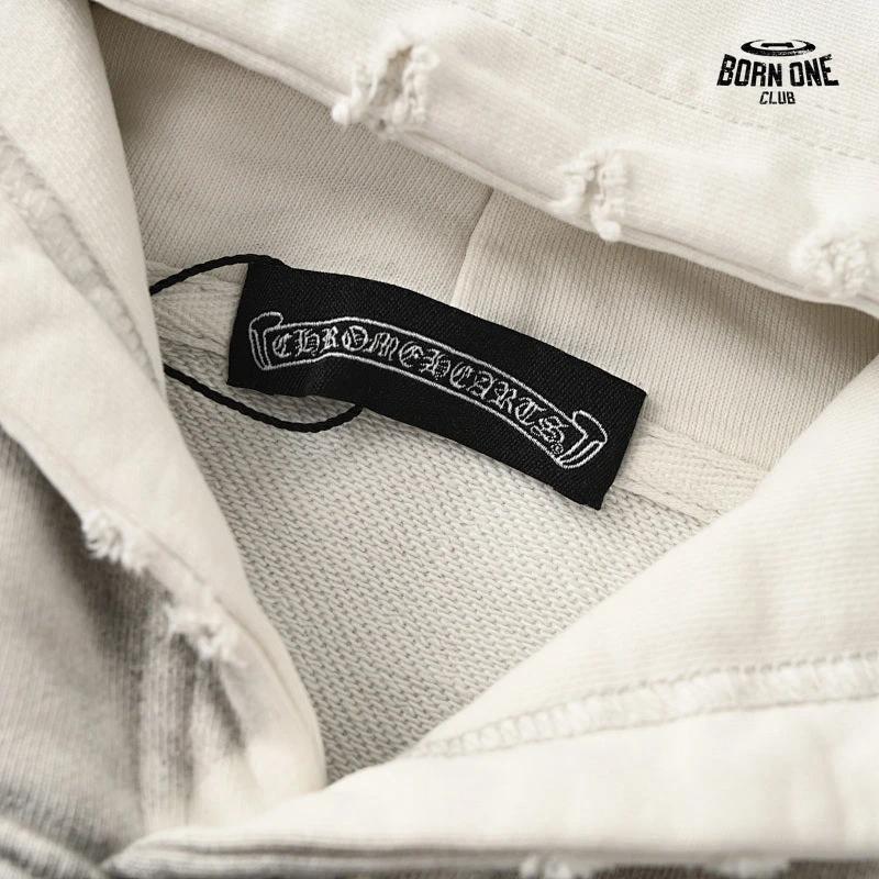 Moletom Chrome Hearts Sanskrit Branco
