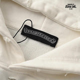 Moletom Chrome Hearts Horseshoe Branco