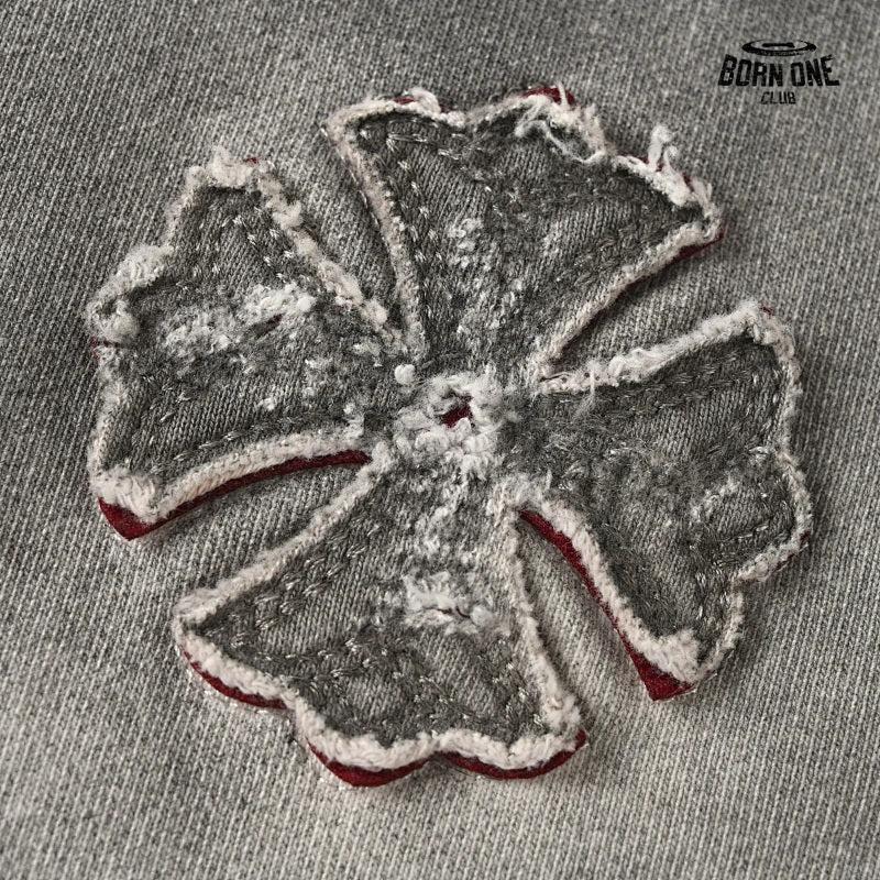 Moletom Chrome Hearts Sanskrit Branco