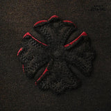 Moletom Chrome Hearts Cross Vermelho Preto