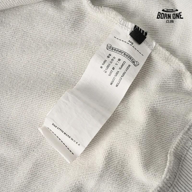 Moletom Chrome Hearts Sanskrit Branco
