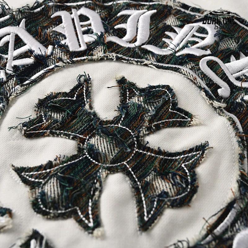 Moletom Chrome Hearts Horseshoe Branco