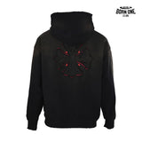 Moletom Chrome Hearts Cross Vermelho Preto