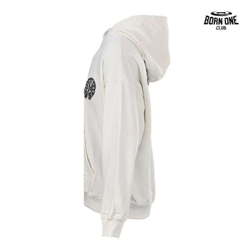 Moletom Chrome Hearts Horseshoe Branco