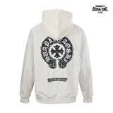 Moletom Chrome Hearts Horseshoe Branco