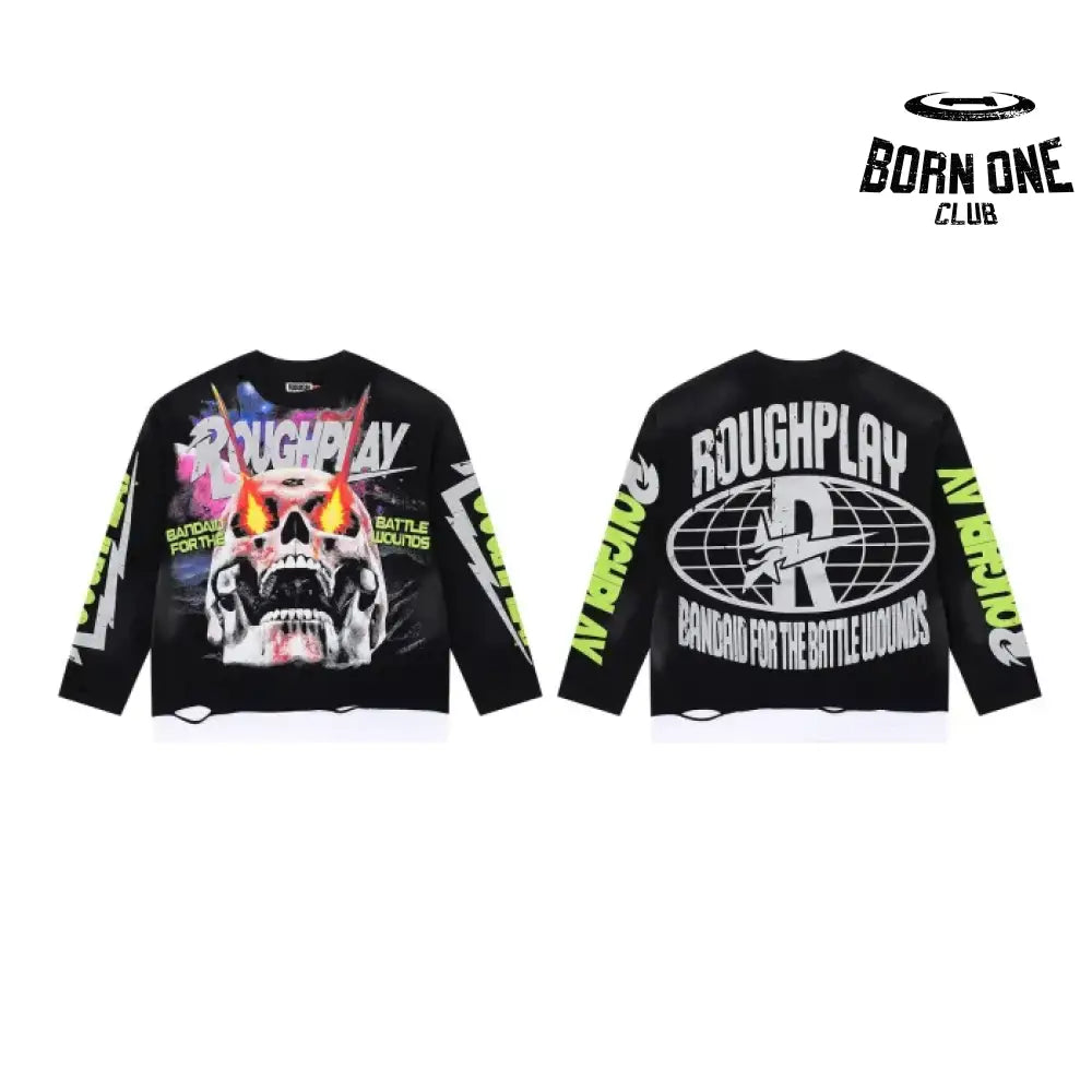 Rough Play Camiseta Manga Longa