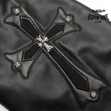 Chrome Hearts Horse Shoe Embroided Patch Varsity Jaqueta