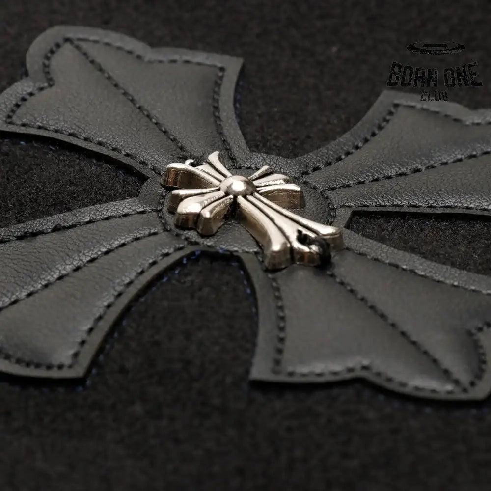 Chrome Hearts Horse Shoe Embroided Patch Varsity Jaqueta