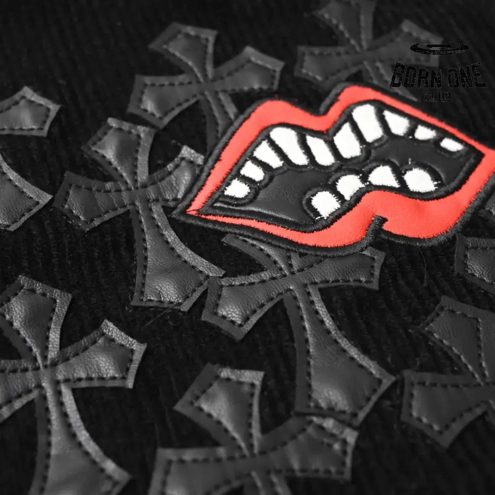 Chrome Hearts Rolling Stone Tongue Corduroy MA-1 Jaqueta