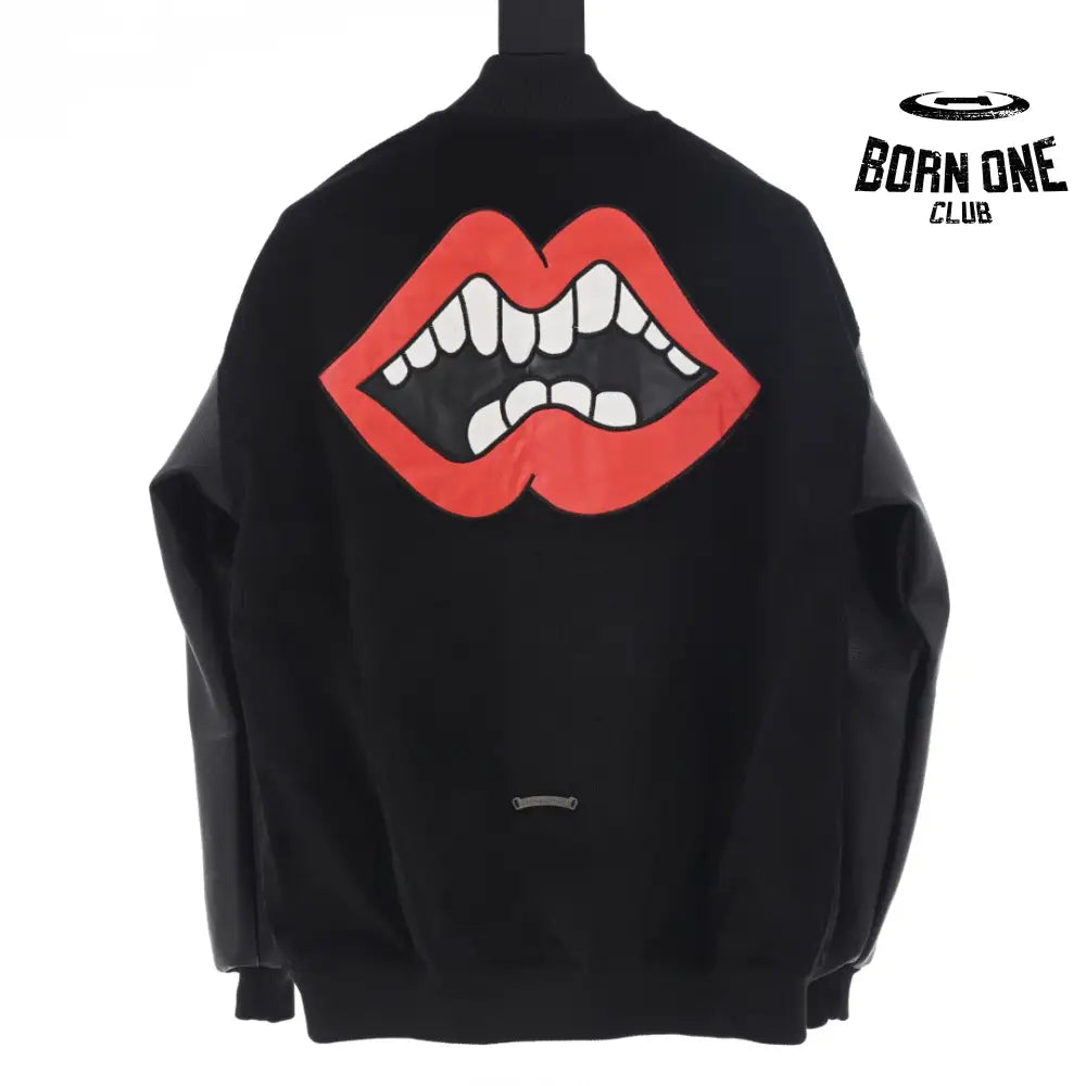 Chrome Hearts Rolling Stone Tongue Corduroy MA-1 Jaqueta