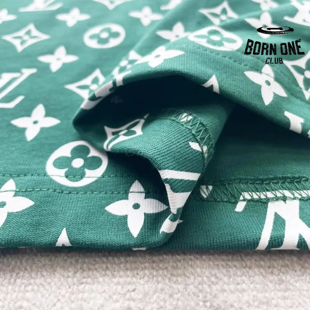 Camiseta Louis Vuitton LVSE Monogram Gradient Green
