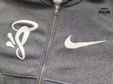 Jaqueta Syna World x Nike Solo Swoosh Fleece Full-Zip Grey