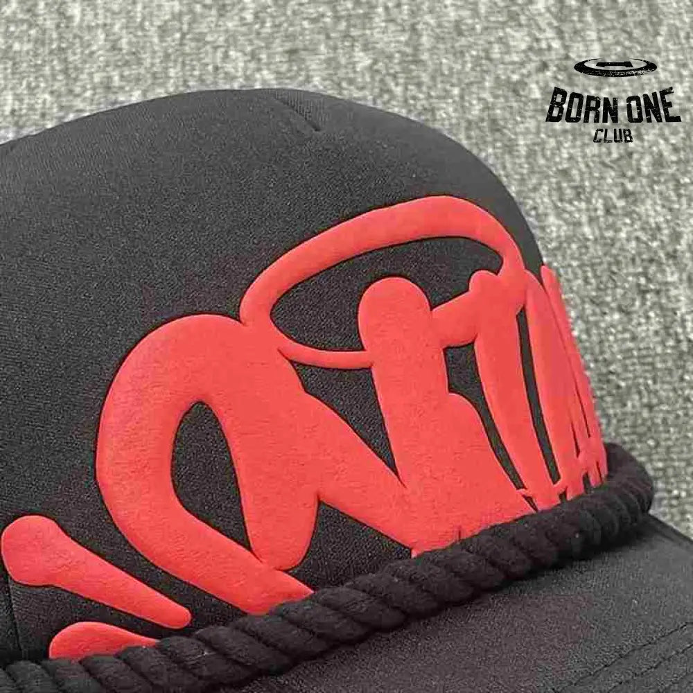 Boné Trucker SynaWorld Black/Red