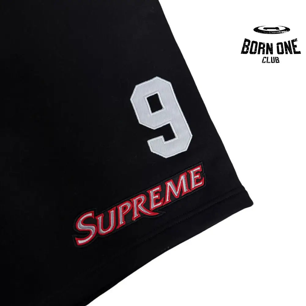 Conjunto Supreme Equipe Half Zip Preto