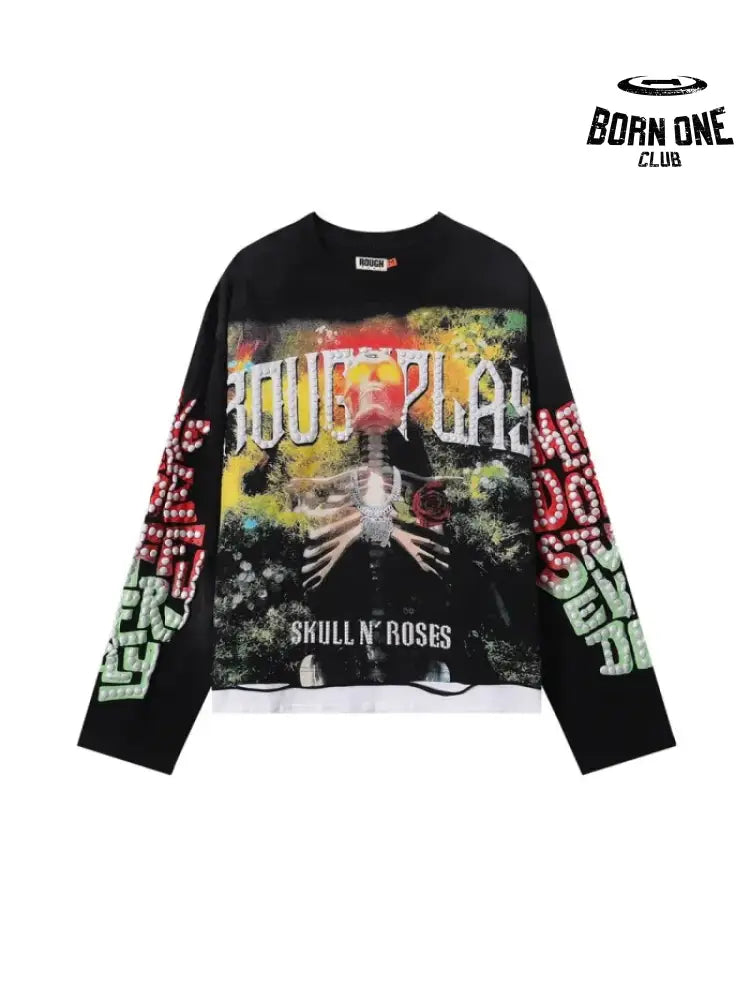 Rough Play Camiseta Manga Longa