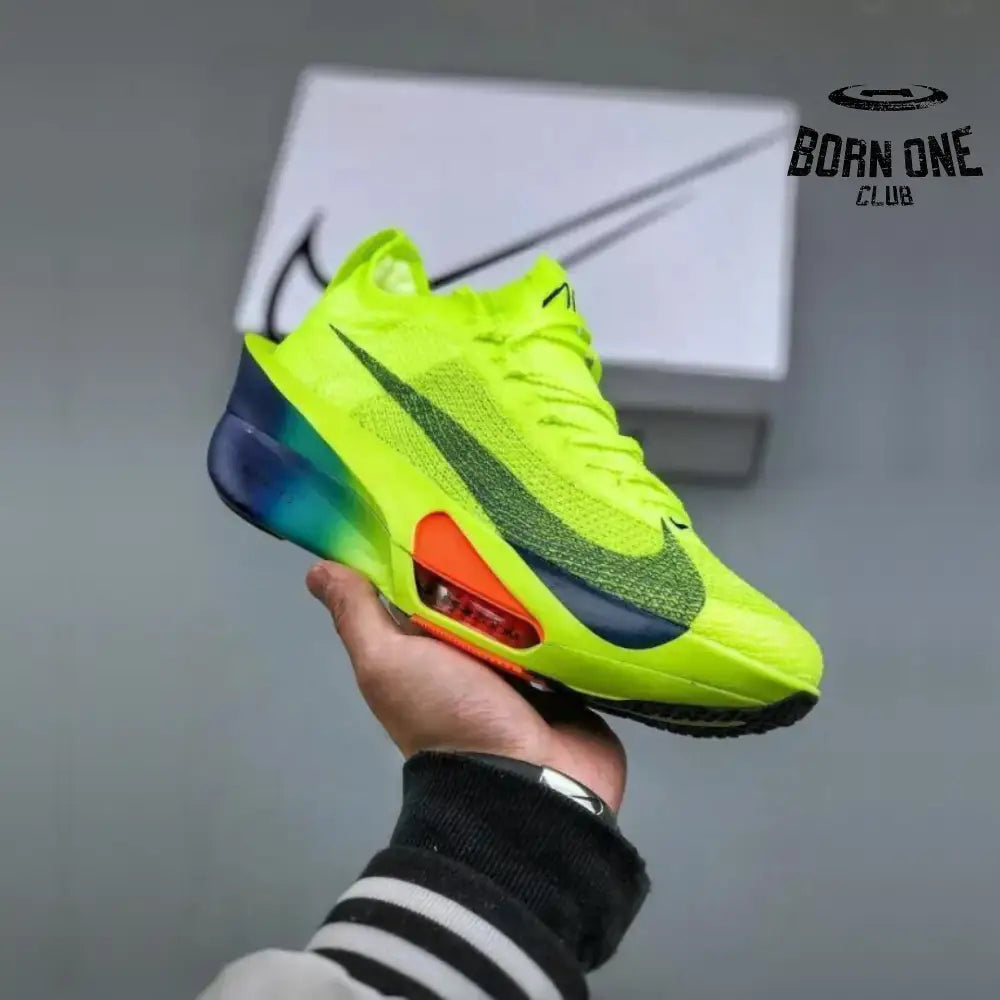 Nike ZoomX ALPHAFLY Next% 3 - Verde Oficial