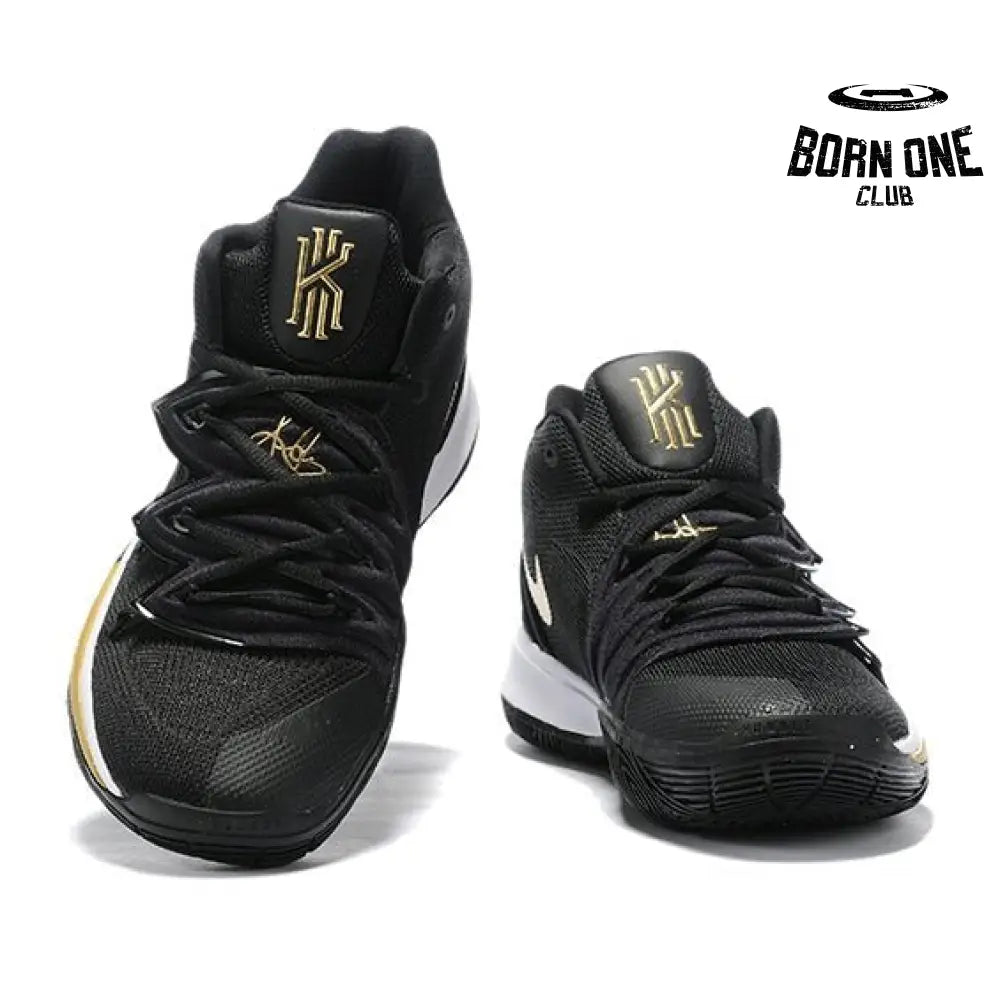 NIKE KYRIE 5 x BLACK METALLIC GOLD