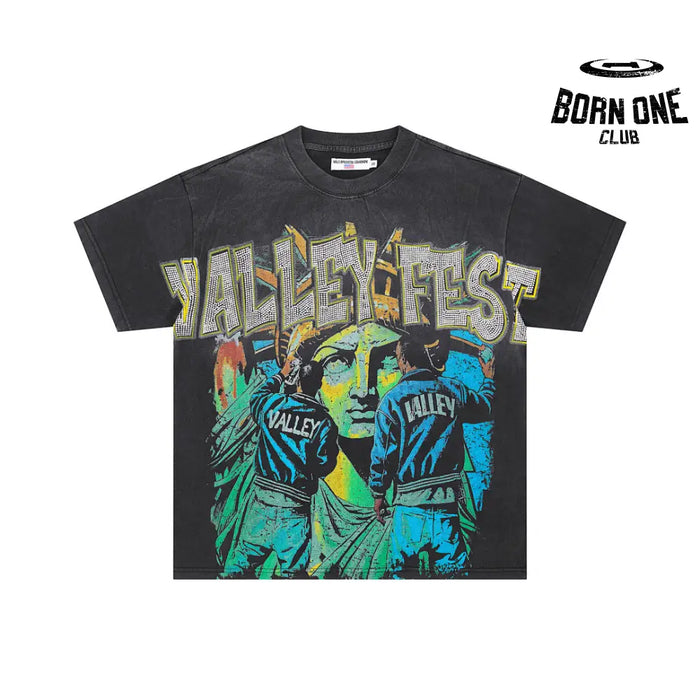 Camiseta Vale Forever Valley Fest Liberty Preta