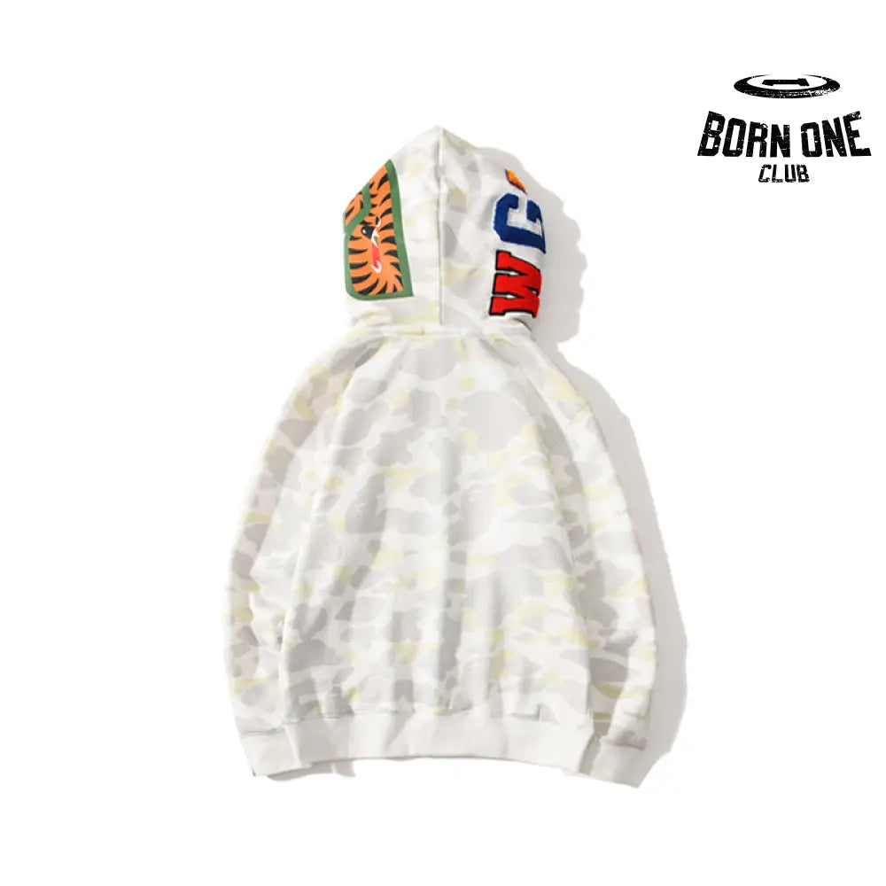 Bape Shark Moletom Zíper (Glow in the dark)