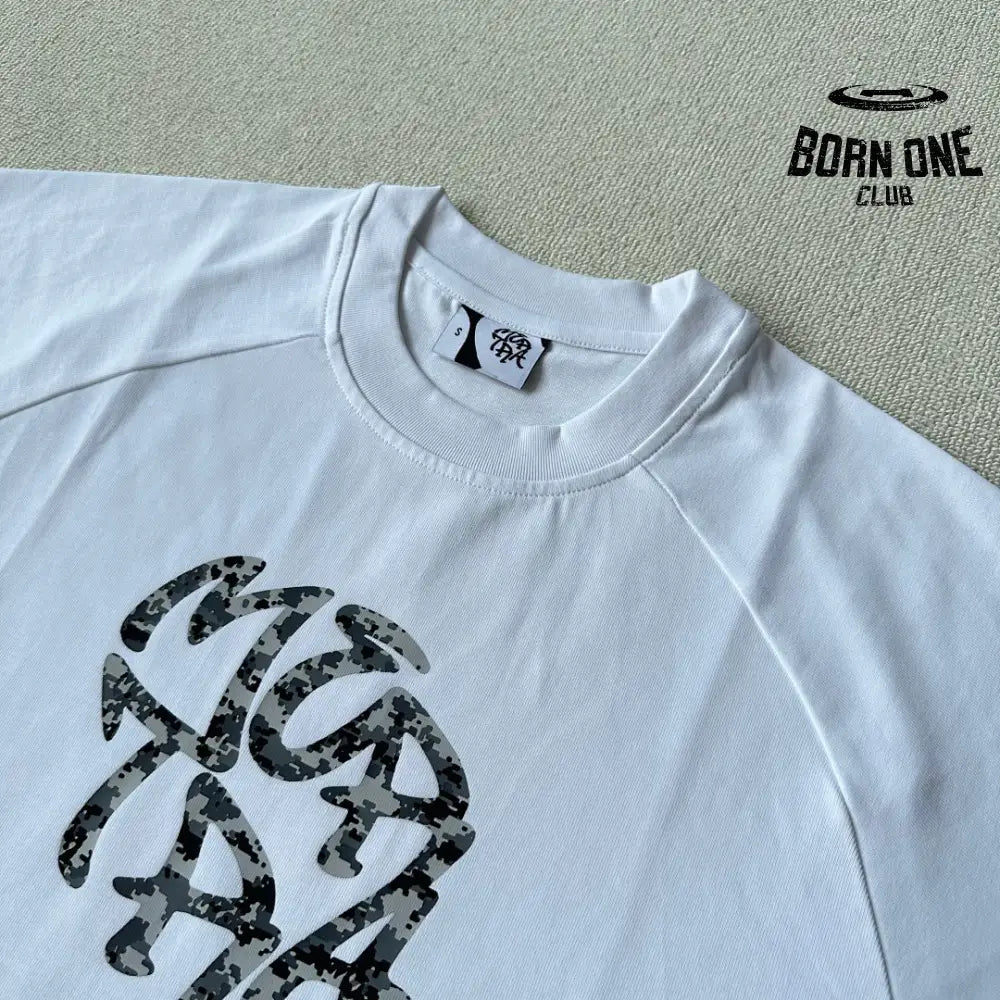 Camiseta Mertra White Camo