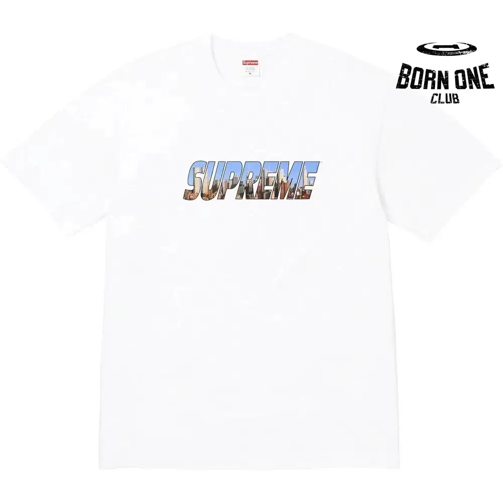 Camiseta Supreme Gotham White