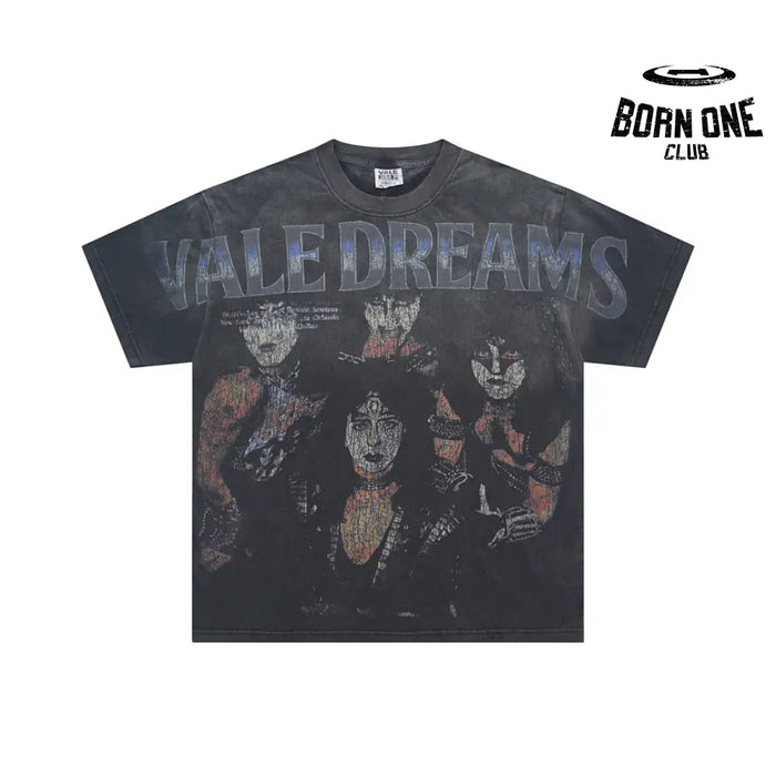 Camiseta Vale Forever Vale Dreams Band Preta