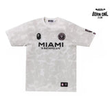 BAPE x Miami Camo Camiseta White