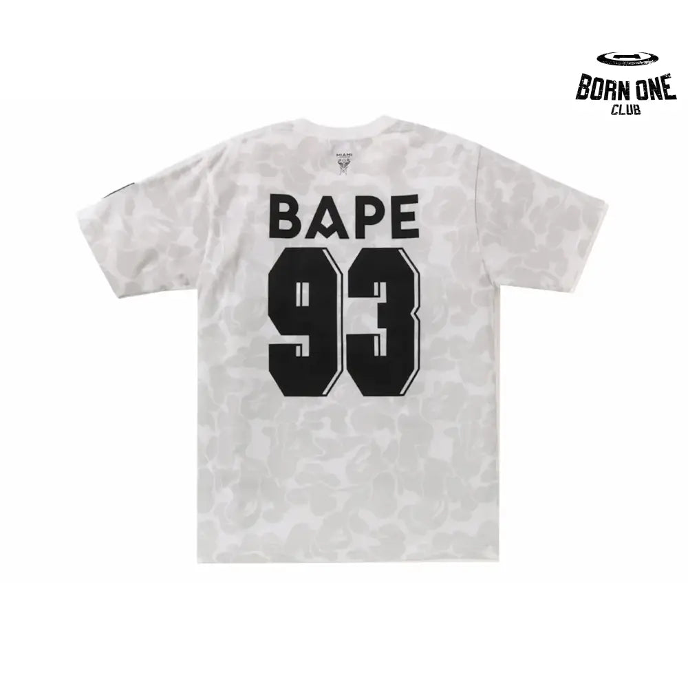 BAPE x Miami Camo Camiseta White