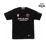 BAPE x Miami Camo Camiseta Black