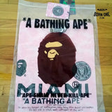 BAPE x Miami Camo Camiseta Pink
