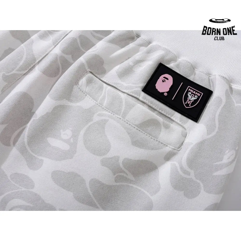 Bape x Miami Shorts White