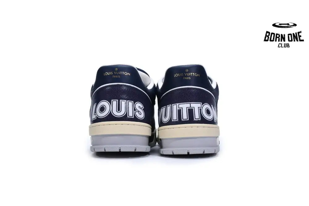 Louis Vuitton Trainer Navy Mesh 1A9DEF