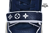 Louis Vuitton Trainer Navy Mesh 1A9DEF