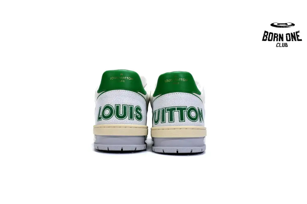 Louis Vuitton Trainer Green Mesh 1A98UX