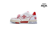 Louis Vuitton Trainer Red Mesh 1A98VI
