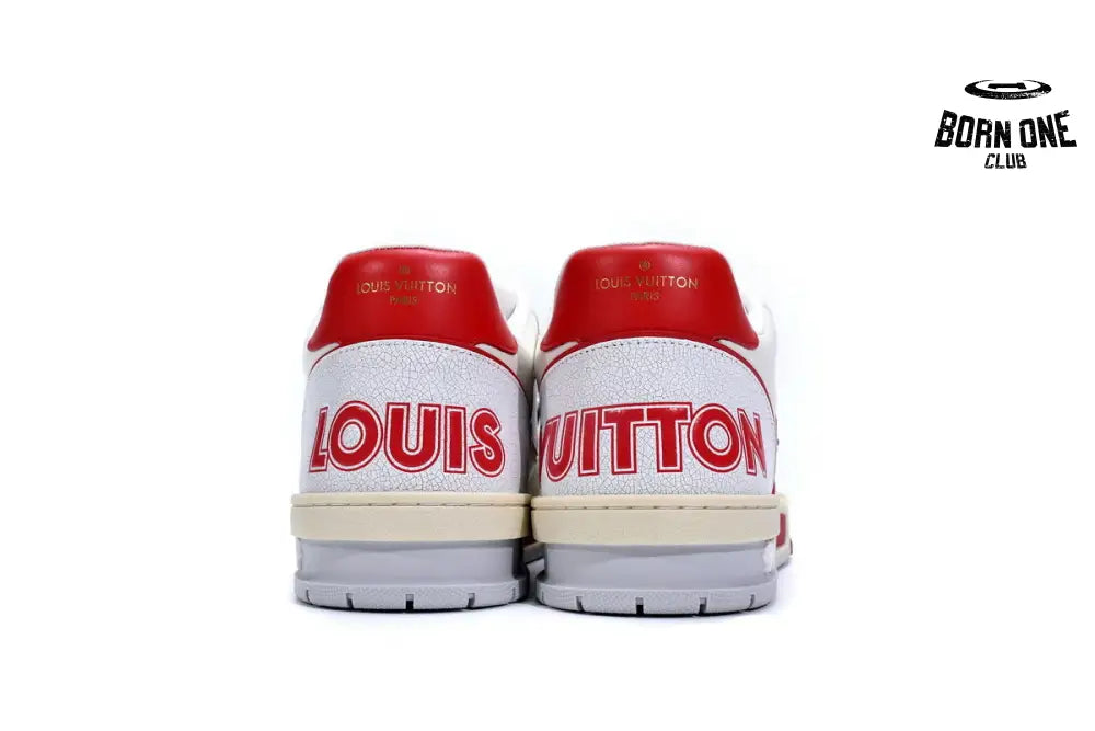 Louis Vuitton Trainer Red Mesh 1A98VI